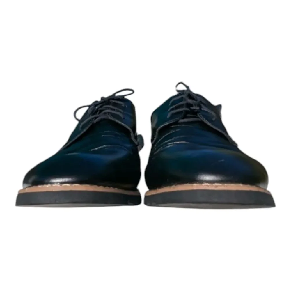 ILoveSia Soft Leather Casual Business Oxford Dress Shoes Black Men's Size 9.5